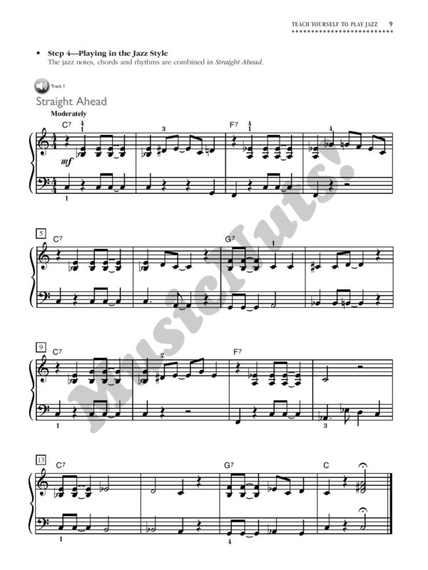Alfred's Teach Yourself to Play Jazz at the Keyboard (with CD) - Image 4