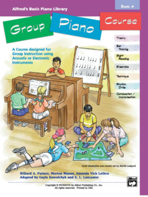 Alfred's Basic Piano Library Group Piano Course Book 4