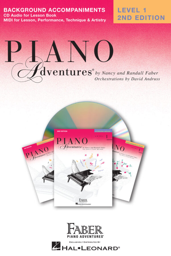 Piano Adventures Background Accompaniments Level 1 - Image 1