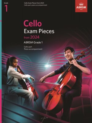 Cello Exam Pieces from 2024 ABRSM Grade 1 (Cello Part & Piano Accompaniment)