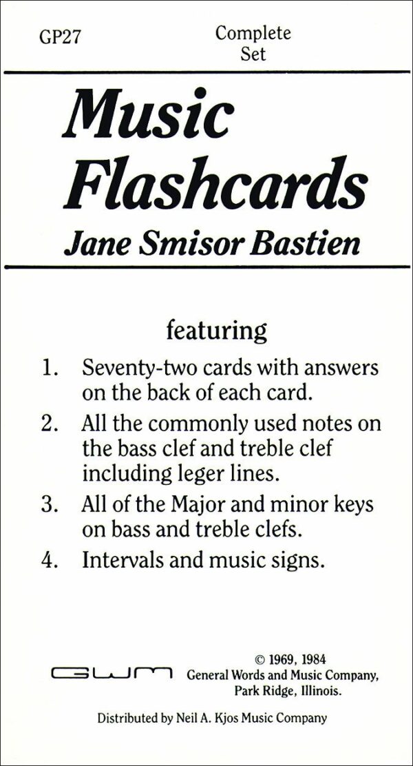Bastien Music Flashcards - Image 1